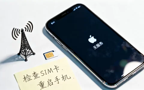 苹果4G打不开无服务怎么回事，为什么手机突然没信号？