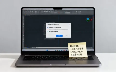 cad启用服务器应用程序失败怎么解决，cad提示无法连接到服务器怎么办？