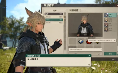 ff14跨服招募怎么开启？，招募队友有什么技巧