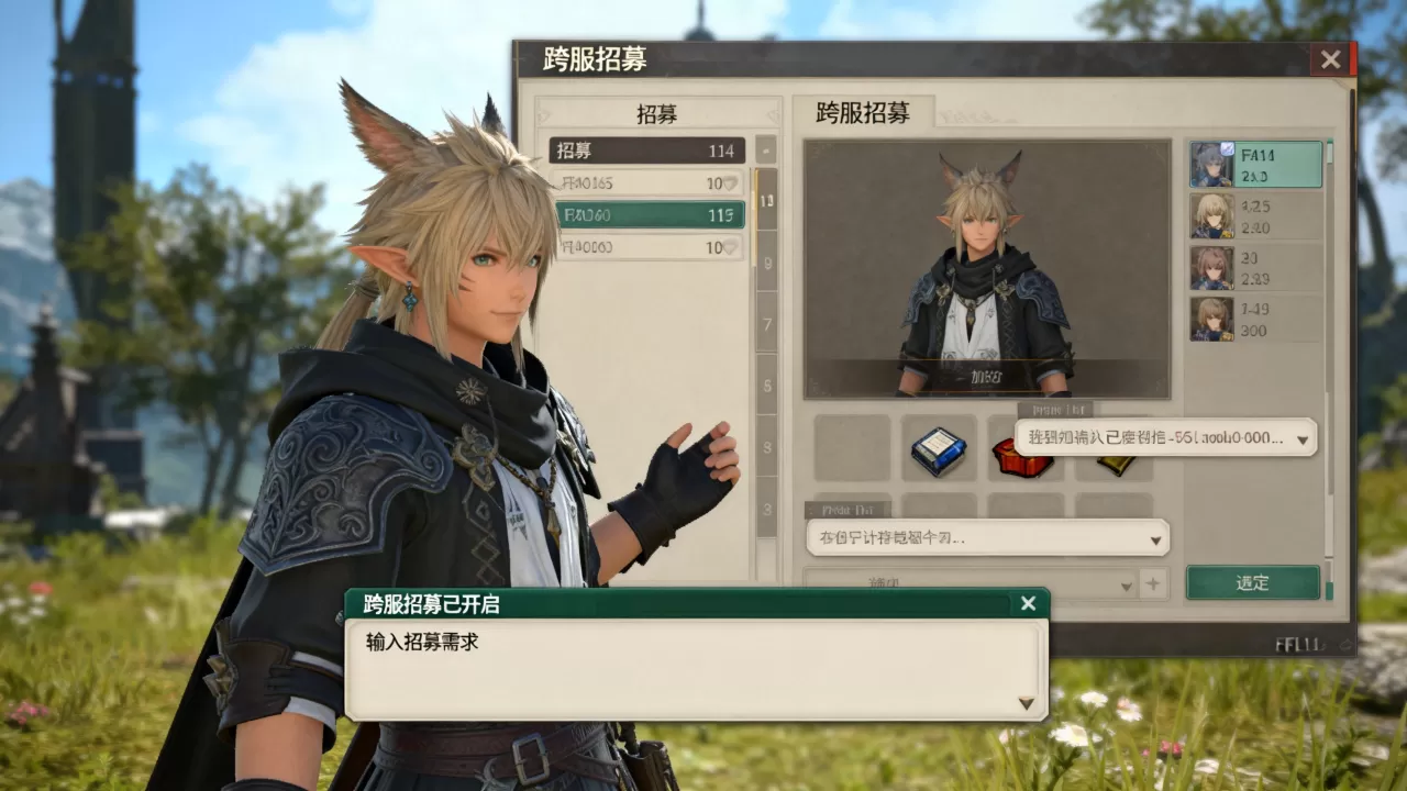 ff14跨服招募怎么开启?,招募队友有什么技巧 ff14跨服招募怎么开启?,招募队友有什么技巧