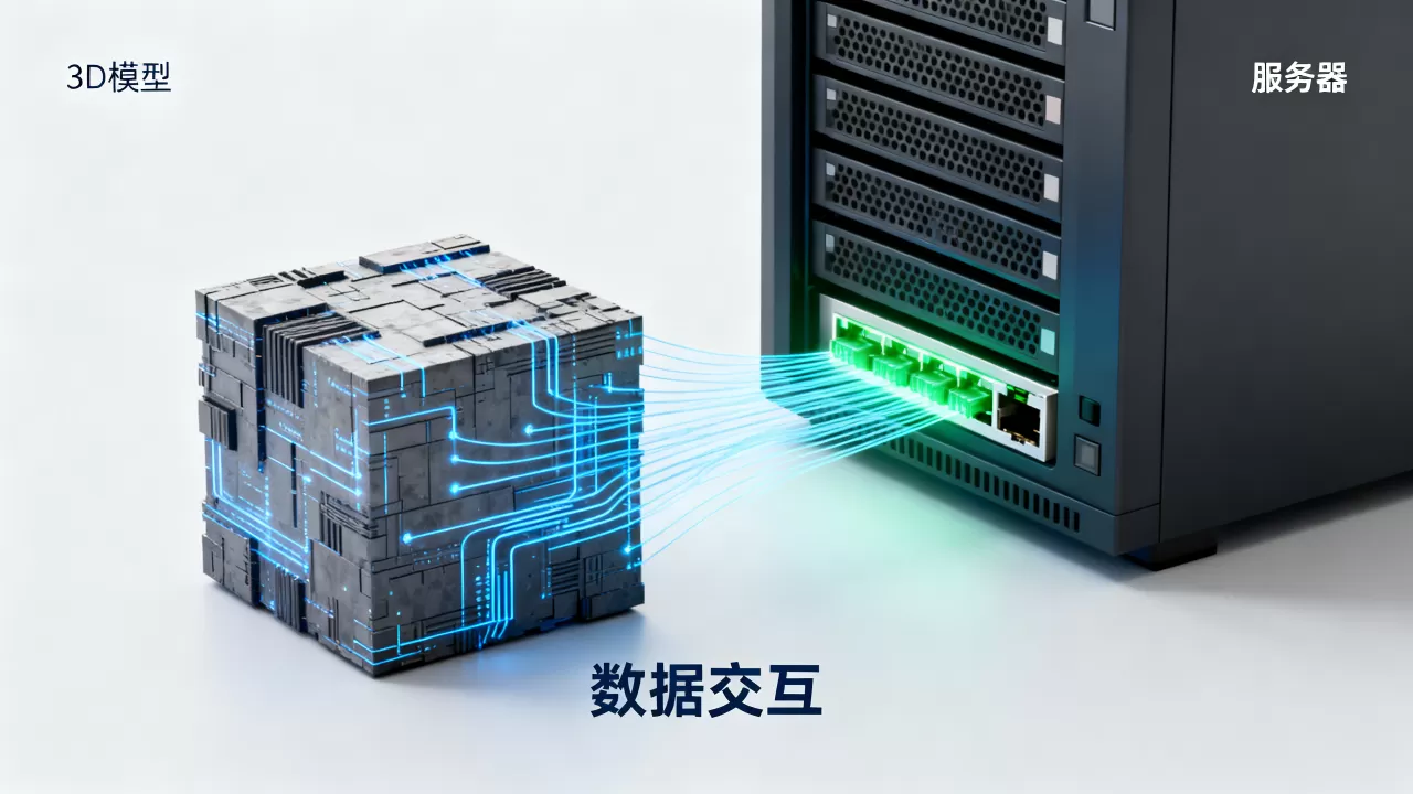 3D模型如何与服务器实时交换数据,数据交互原理是什么 3D模型如何与服务器实时交换数据,数据交互原理是什么