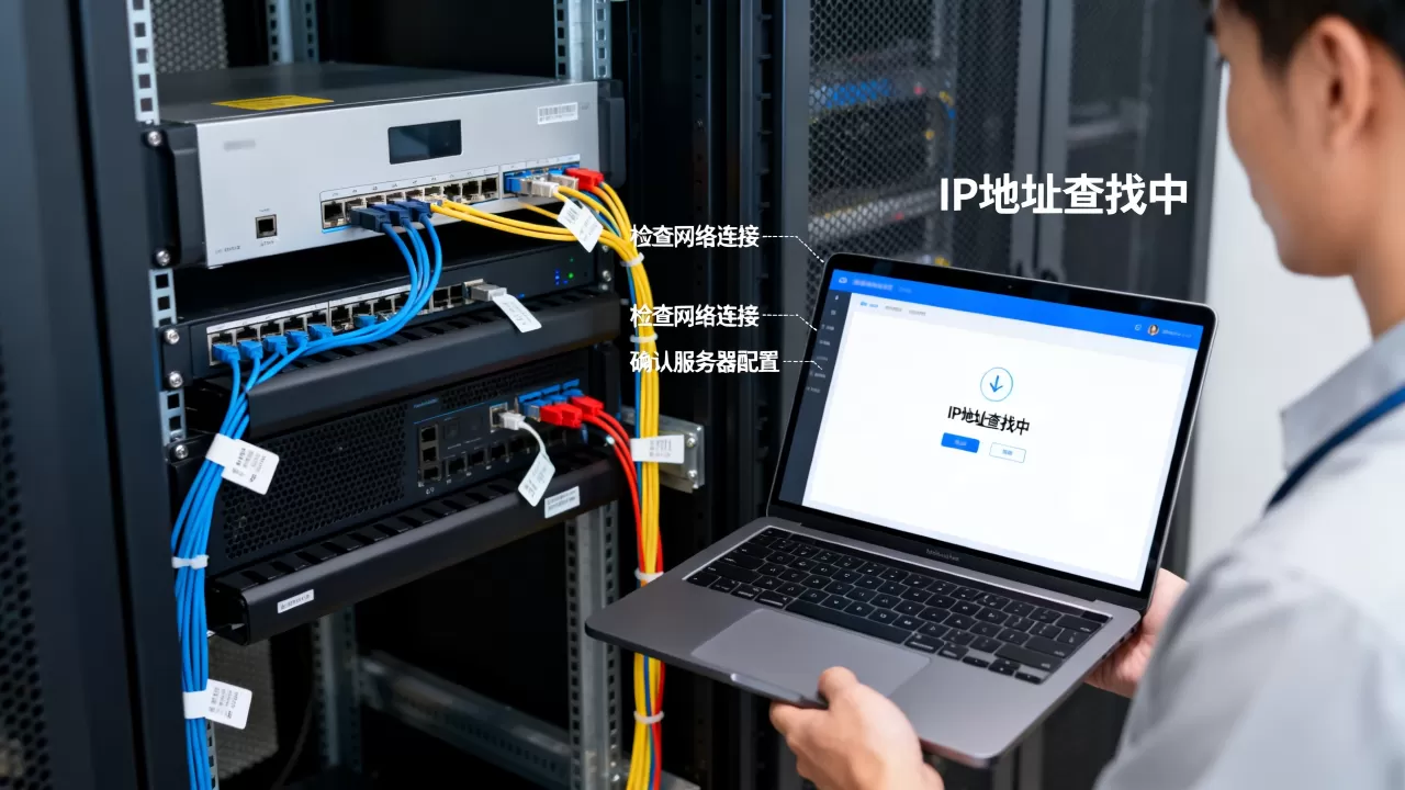 在服务器上找不到IP地址怎么办,是什么原因 在服务器上找不到IP地址怎么办,是什么原因