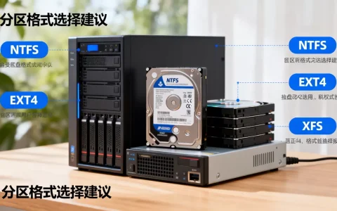 服务器磁盘格式有哪些类型？，服务器硬盘分区格式怎么选？