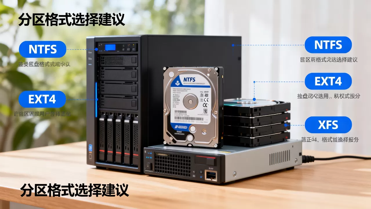 服务器磁盘格式有哪些类型?,服务器硬盘分区格式怎么选? 服务器磁盘格式有哪些类型?,服务器硬盘分区格式怎么选?
