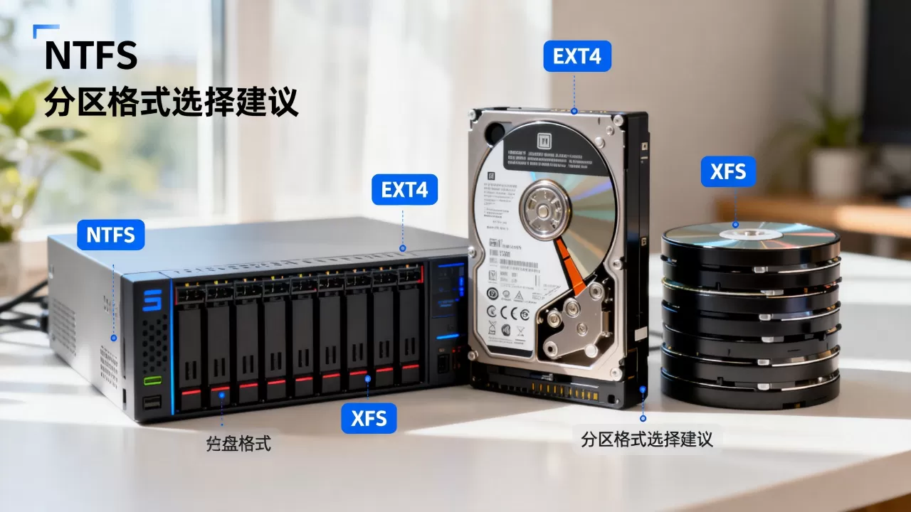 服务器磁盘格式有哪些类型?,服务器硬盘分区格式怎么选? 服务器磁盘格式有哪些类型?,服务器硬盘分区格式怎么选?