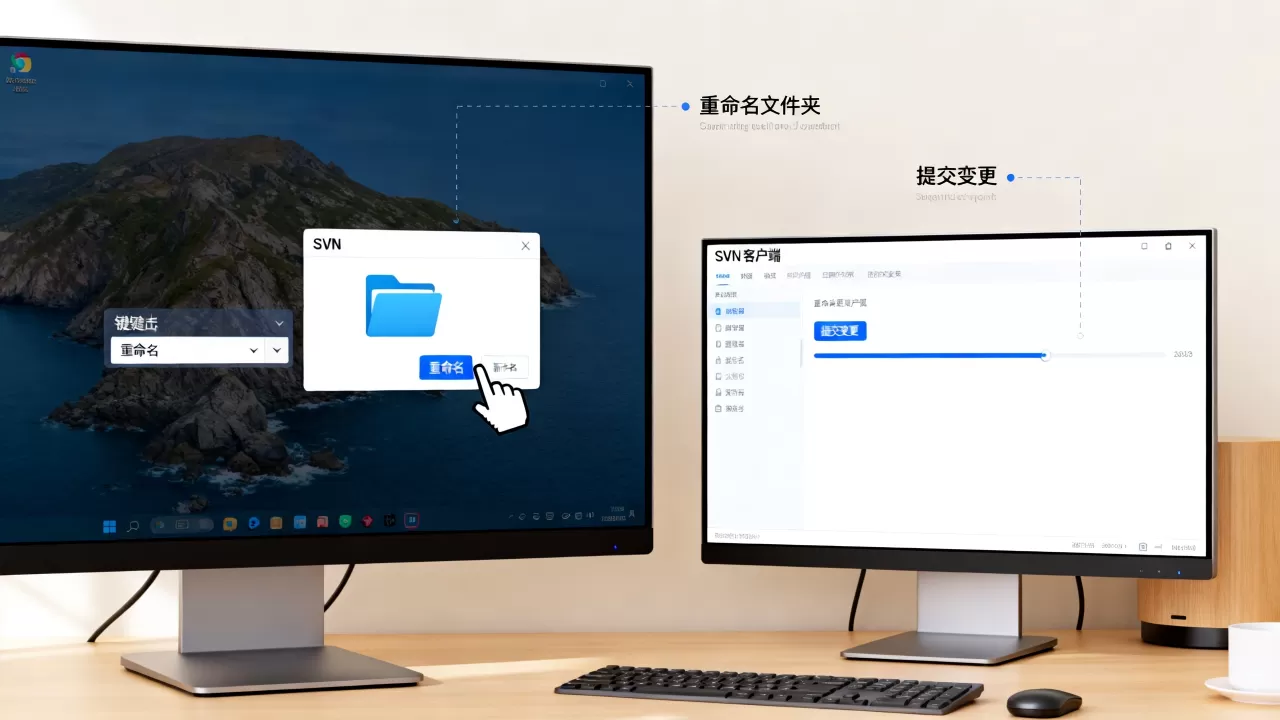 SVN服务器文件夹怎么改名?,SVN文件夹改名后怎么提交? SVN服务器文件夹怎么改名?,SVN文件夹改名后怎么提交?