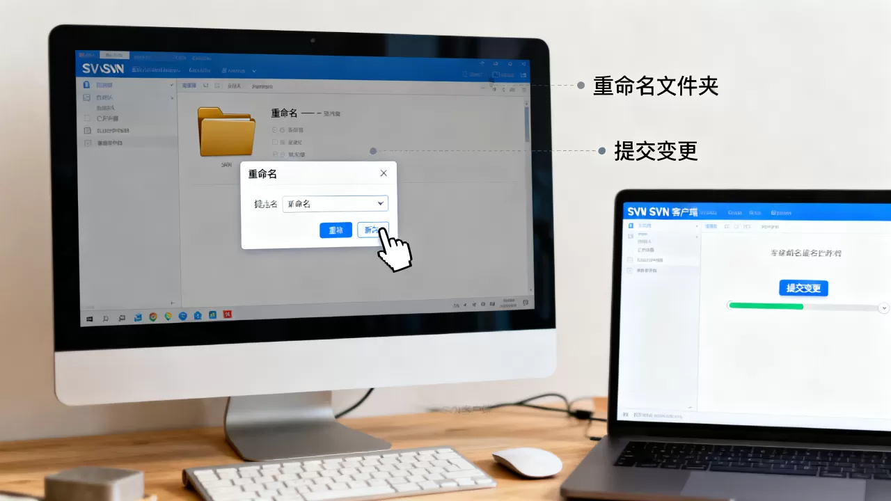 SVN服务器文件夹怎么改名?,SVN文件夹改名后怎么提交? SVN服务器文件夹怎么改名?,SVN文件夹改名后怎么提交?