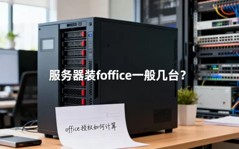 服务器装office一般几台？，office授权如何计算。