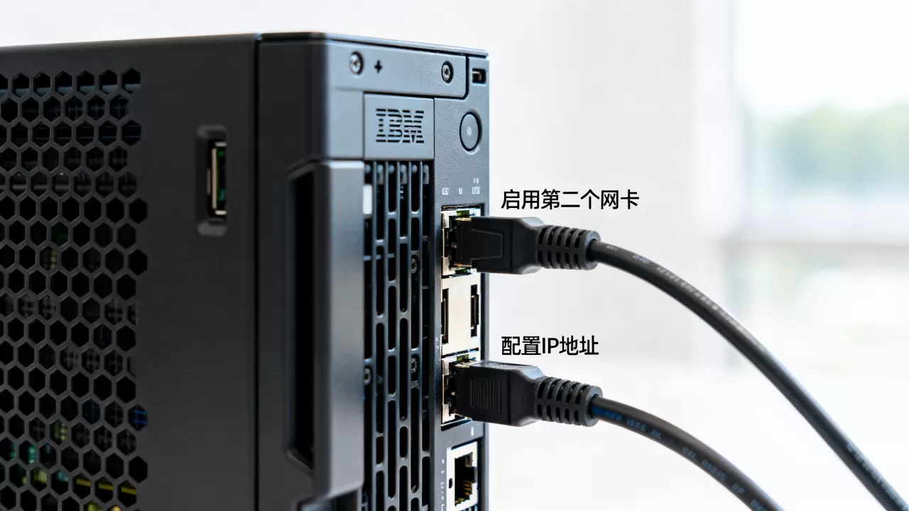 IBM服务器如何启用第二个网卡,双网卡配置IP地址怎么操作? IBM服务器如何启用第二个网卡,双网卡配置IP地址怎么操作?