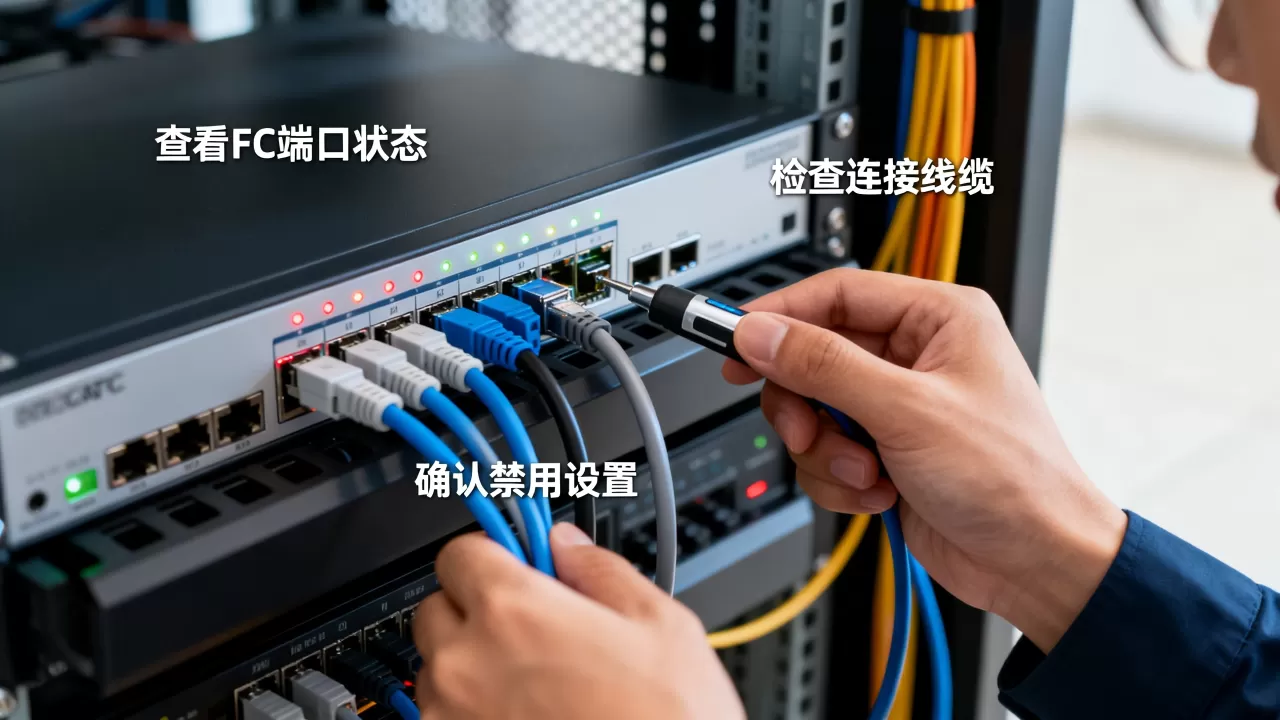 服务器FC端口有没有被禁怎么查看?,FC端口被禁用如何解决? 服务器FC端口有没有被禁怎么查看?,FC端口被禁用如何解决?
