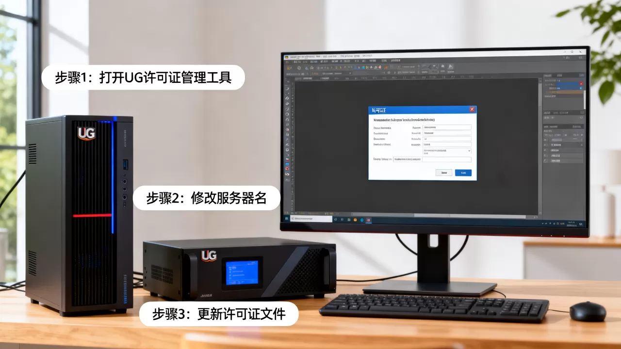 UG服务器名和许可证怎么改?,有什么具体操作步骤? UG服务器名和许可证怎么改?,有什么具体操作步骤?