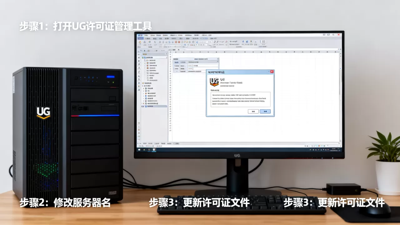 UG服务器名和许可证怎么改?,有什么具体操作步骤? UG服务器名和许可证怎么改?,有什么具体操作步骤?