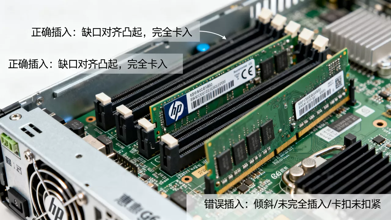 惠普g6服务器内存条怎么插,插错了会有什么后果 惠普g6服务器内存条怎么插,插错了会有什么后果