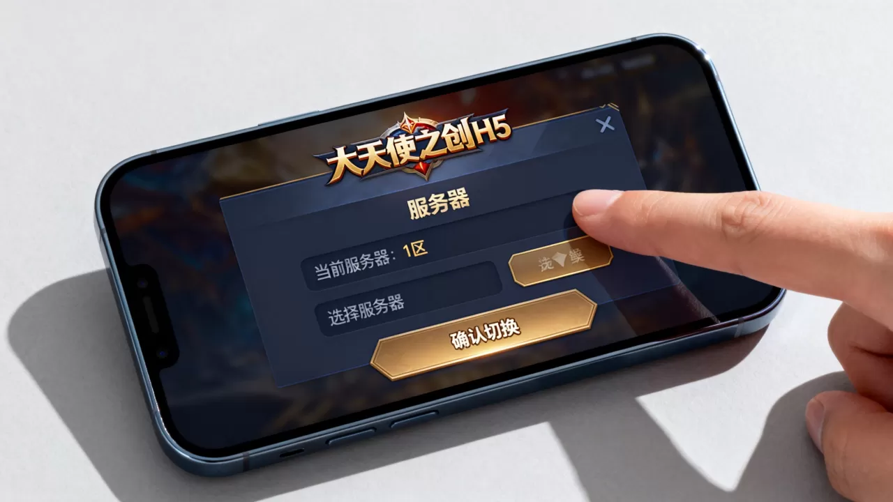 大天使之剑H5如何切换服务器,大天使之剑H5怎么换区? 大天使之剑H5如何切换服务器,大天使之剑H5怎么换区?