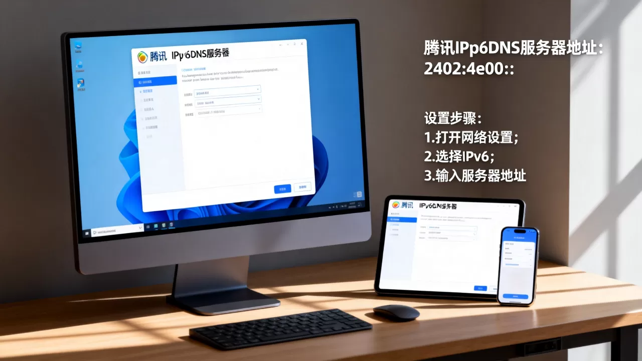 腾讯IPv6DNS服务器地址是多少,怎么设置? 腾讯IPv6DNS服务器地址是多少,怎么设置?