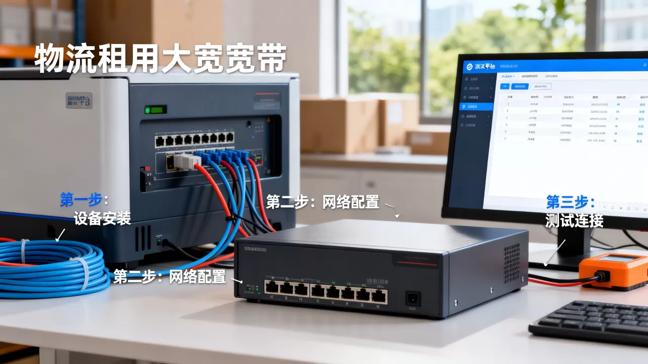 物流平台在武汉租大宽带机器如何接入?,接入流程是什么? 物流平台在武汉租大宽带机器如何接入?,接入流程是什么?