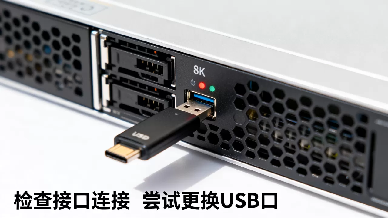 U盘插服务器上无显示怎么回事,服务器不识别U盘怎么办? U盘插服务器上无显示怎么回事,服务器不识别U盘怎么办?