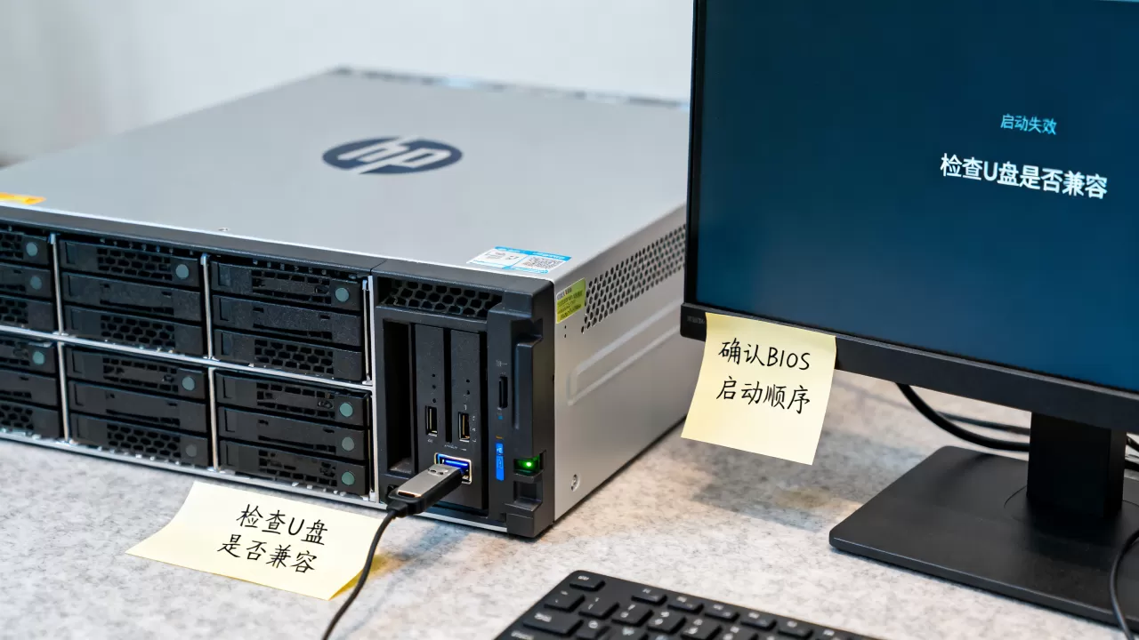 惠普服务器系统U盘启动失败如何解决,是什么原因? 惠普服务器系统U盘启动失败如何解决,是什么原因?