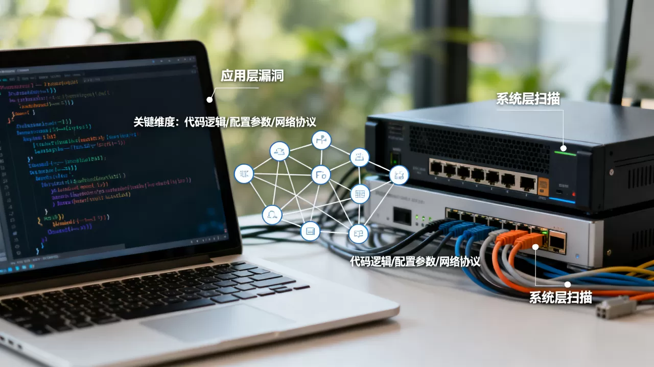 漏洞扫描为什么要覆盖应用层和系统层,有哪些关键维度? 漏洞扫描为什么要覆盖应用层和系统层,有哪些关键维度?