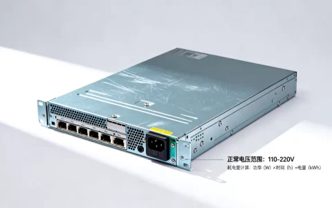 一台服务器电压多少瓦才正常，耗电量怎么计算