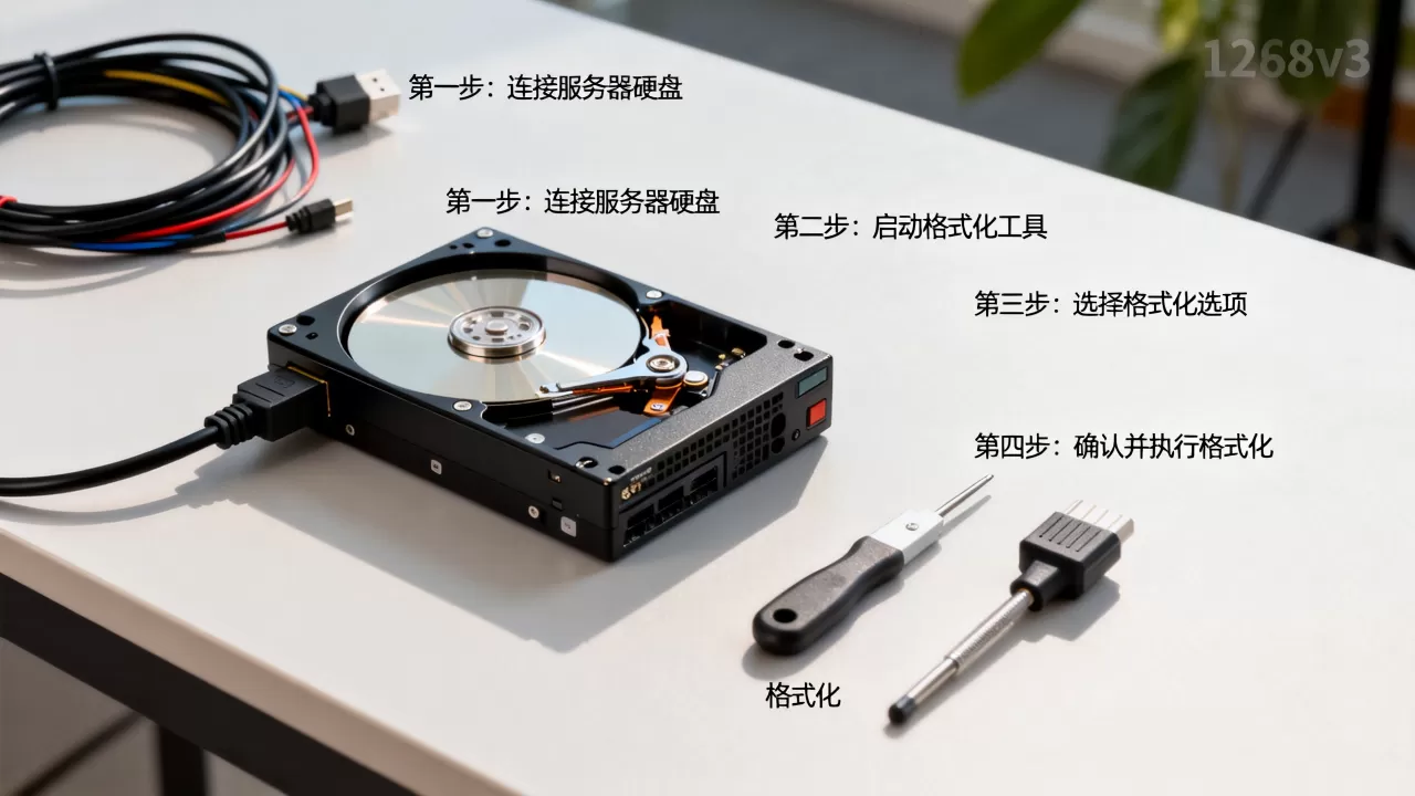 你知道1288v3服务器硬盘怎么格式化吗,有哪些步骤? 你知道1288v3服务器硬盘怎么格式化吗,有哪些步骤?