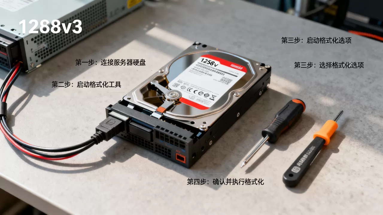 你知道1288v3服务器硬盘怎么格式化吗,有哪些步骤? 你知道1288v3服务器硬盘怎么格式化吗,有哪些步骤?