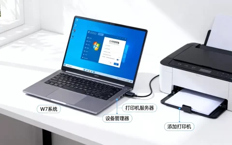 为什么w7系统没有打印机服务器，如何解决？