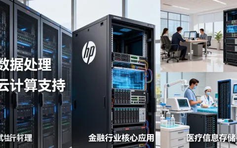 HP服务器能进行哪些工作，哪些行业应用高价值？