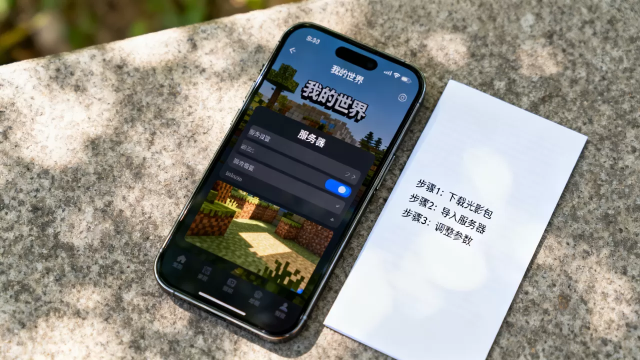 iOS我的世界服务器如何装光影?,光影怎么安装 iOS我的世界服务器如何装光影?,光影怎么安装