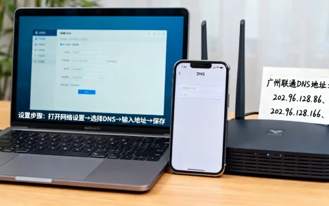 广州联通DNS地址是多少，怎么设置才能上网？