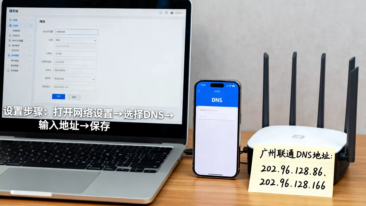 广州联通DNS地址是多少,怎么设置才能上网? 广州联通DNS地址是多少,怎么设置才能上网?