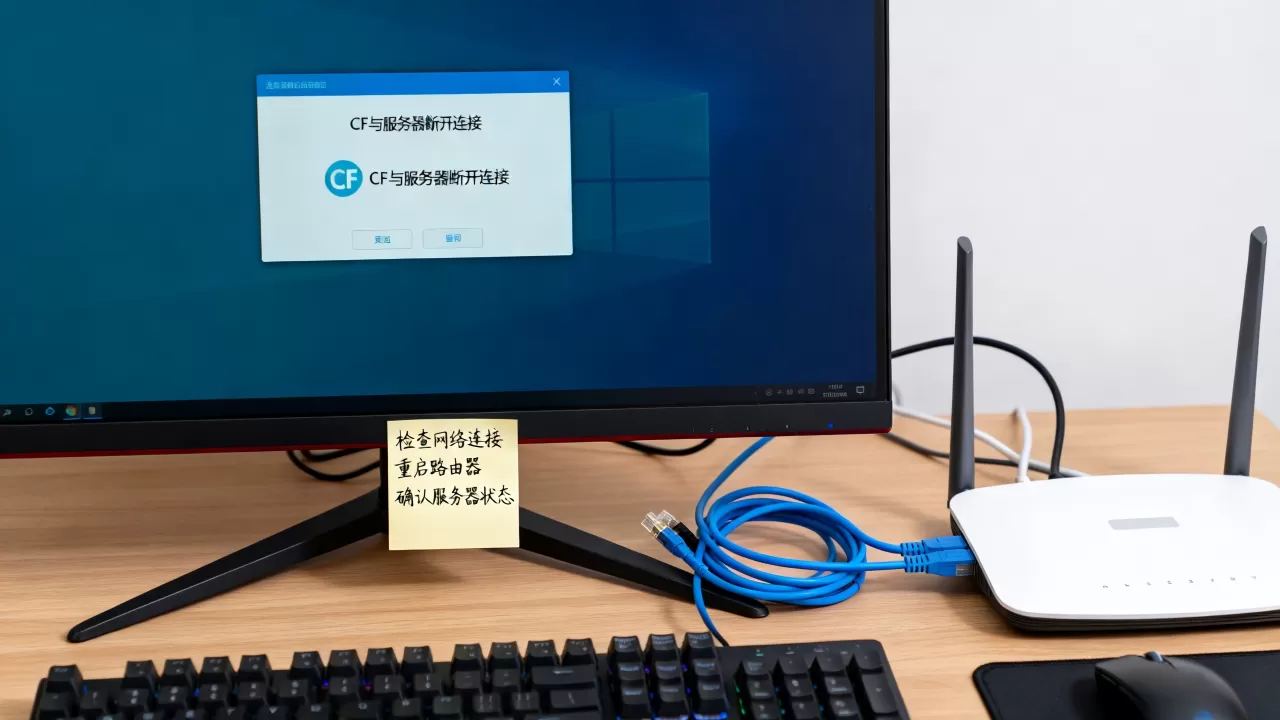 玩CF总显示与服务器断开连接怎么办,断开连接是什么原因 玩CF总显示与服务器断开连接怎么办,断开连接是什么原因