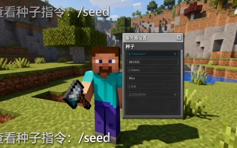 我的世界PE版服务器怎么看种子？，种子指令是什么