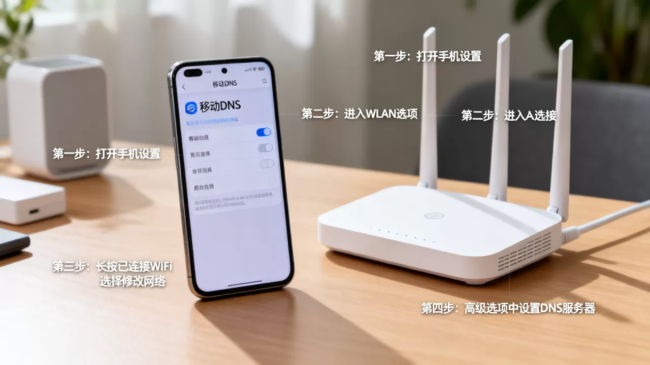 潮州饶平移动DNS服务器怎么查,设置的详细步骤是什么? 潮州饶平移动DNS服务器怎么查,设置的详细步骤是什么?