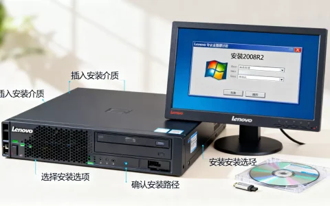 联想服务器2008R2系统怎么安装，安装步骤是什么？