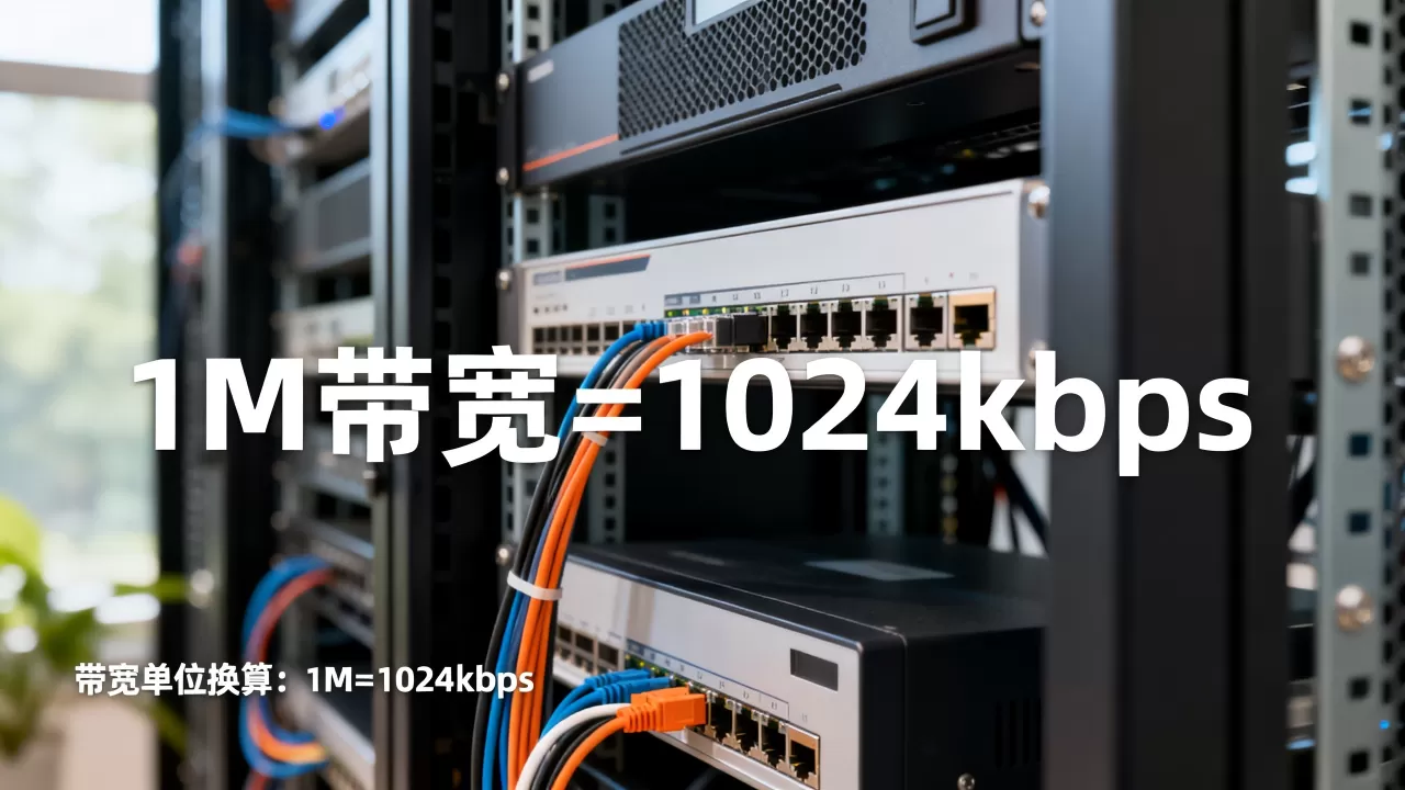 服务器1m带宽是多少kbps,服务器带宽单位怎么换算? 服务器1m带宽是多少kbps,服务器带宽单位怎么换算?