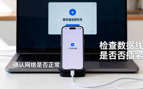 iPhone连电脑服务器失败是怎么回事，什么原因造成的