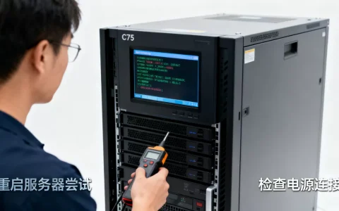 C75服务器系统不能启动该怎么办？，服务器开不了机如何解决？
