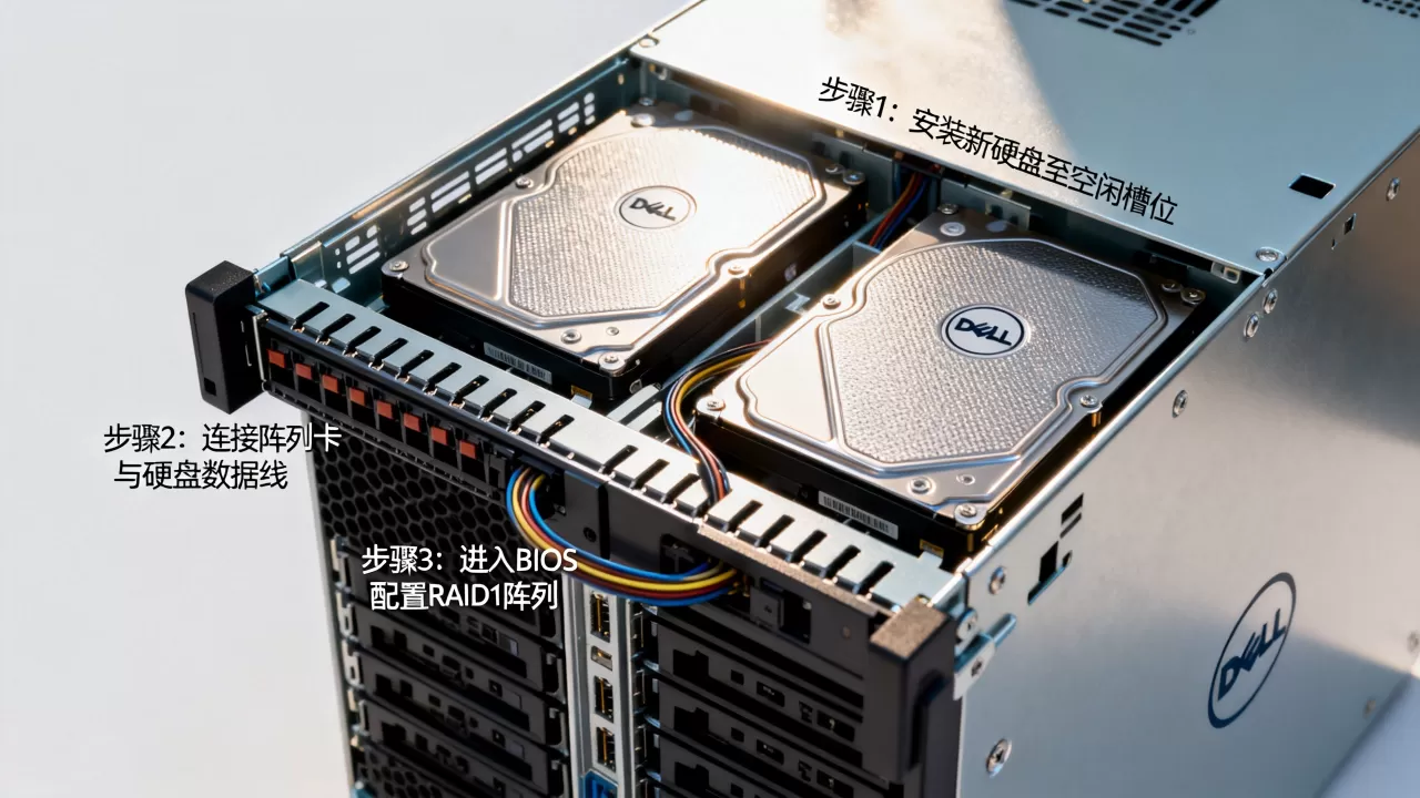 戴尔服务器如何加两个raid1,步骤是什么? 戴尔服务器如何加两个raid1,步骤是什么?