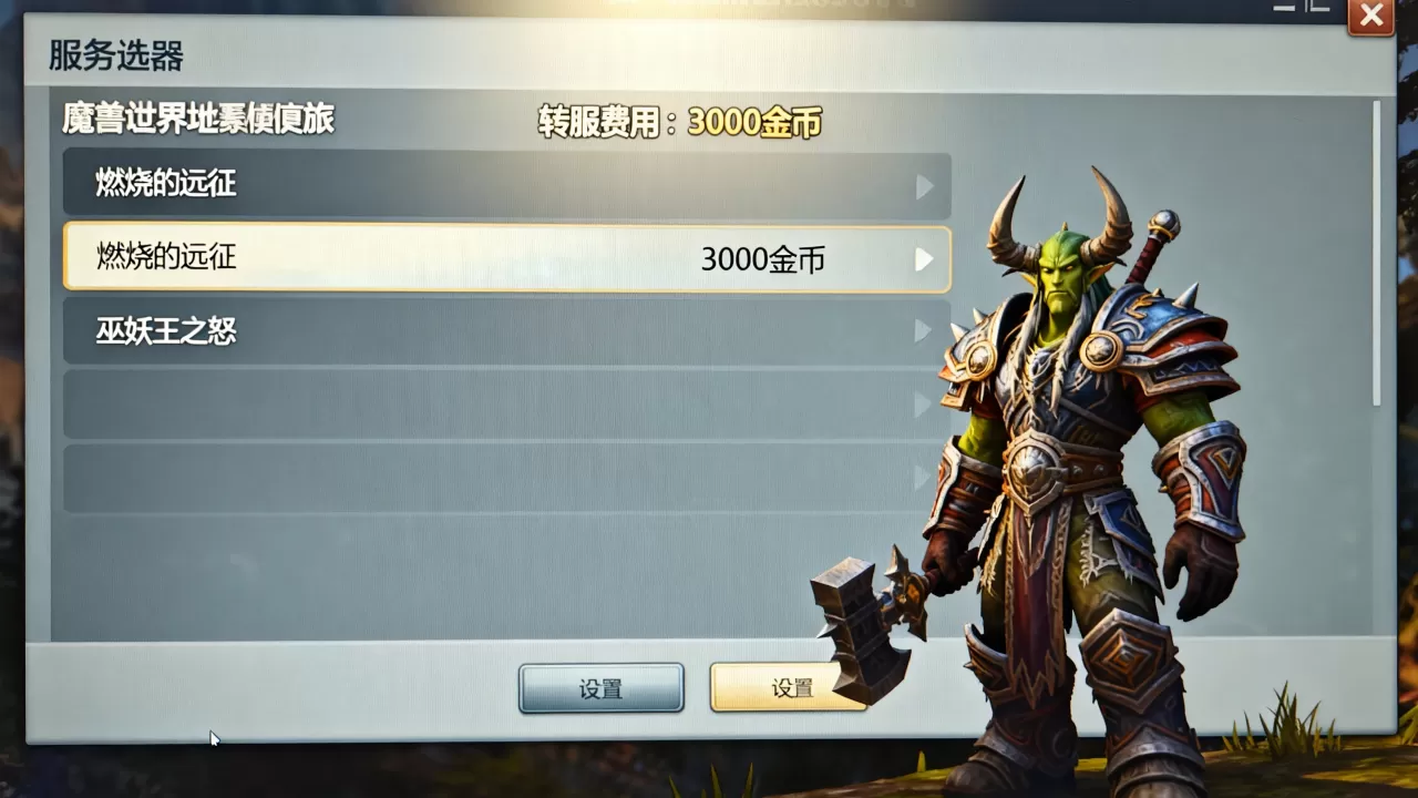 魔兽世界怀旧服换服务器要花多少钱,转服收费标准是什么 魔兽世界怀旧服换服务器要花多少钱,转服收费标准是什么