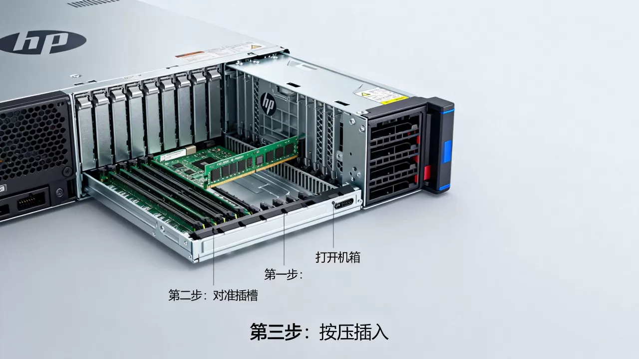惠普DL388服务器内存条怎么插,安装步骤是什么? 惠普DL388服务器内存条怎么插,安装步骤是什么?