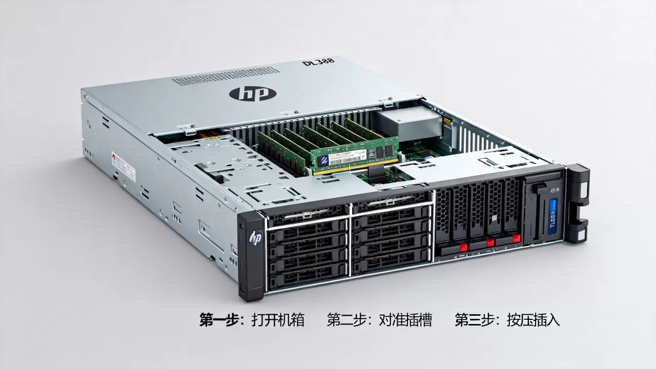 惠普DL388服务器内存条怎么插,安装步骤是什么? 惠普DL388服务器内存条怎么插,安装步骤是什么?