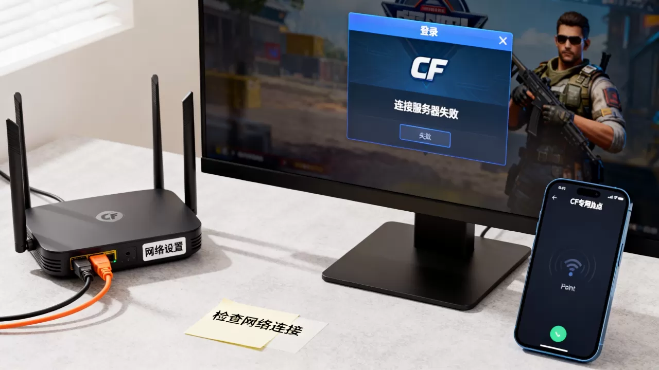 CF为什么老是连接服务器失败,怎么解决? CF为什么老是连接服务器失败,怎么解决?