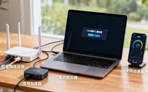 LOL连接不上服务器怎么解决，网络延迟高怎么办