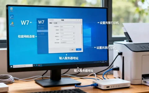 w7系统打印机服务器连接不上怎么办,网络共享打印设置步骤详解