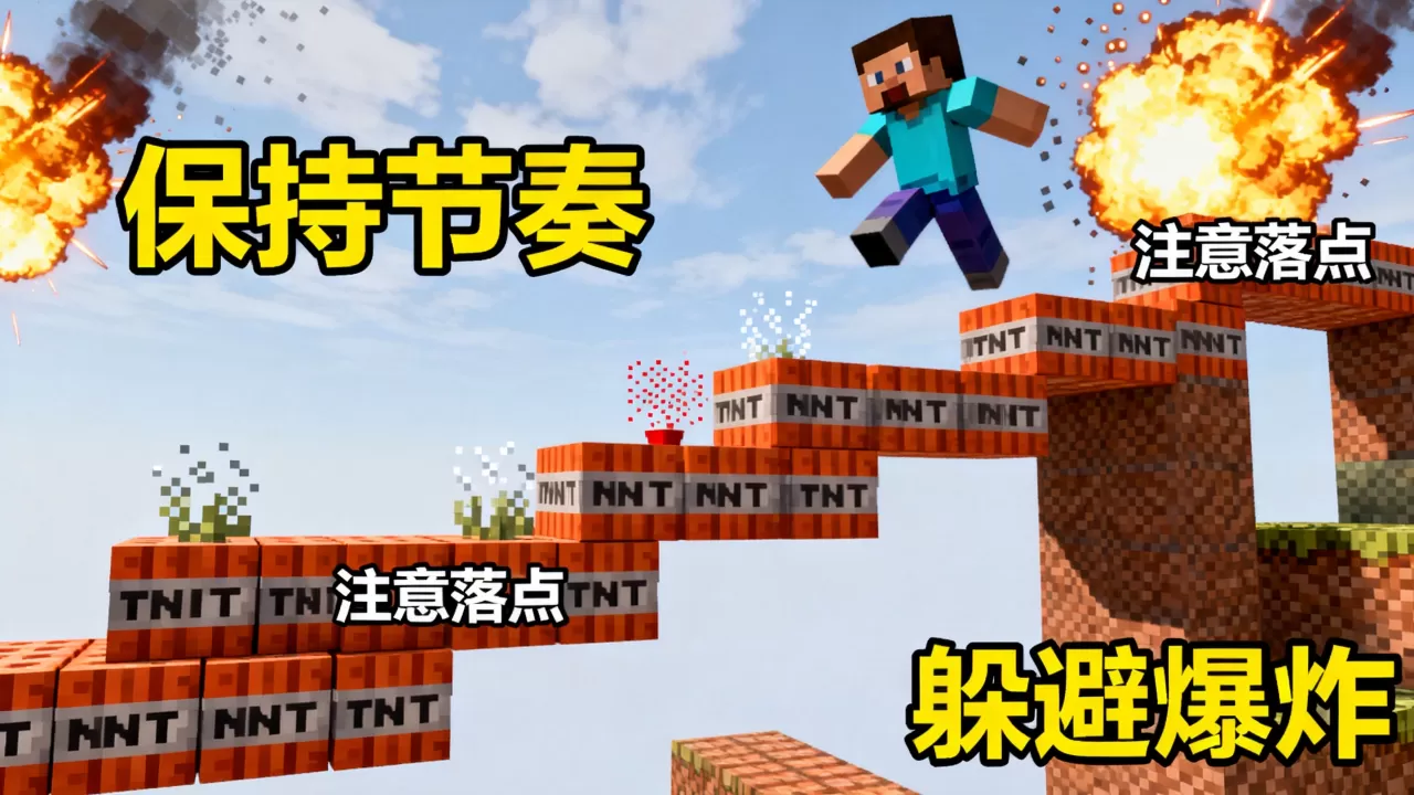我的世界服务器tnt跑酷怎么做?,有哪些通关技巧? 我的世界服务器tnt跑酷怎么做?,有哪些通关技巧?