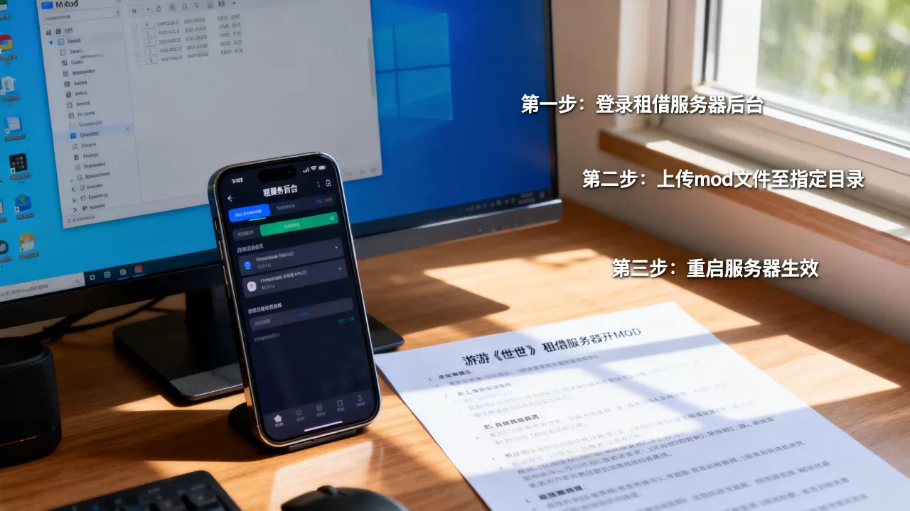 手游我的世界租借服务器怎么开mod?,操作步骤有哪些 手游我的世界租借服务器怎么开mod?,操作步骤有哪些