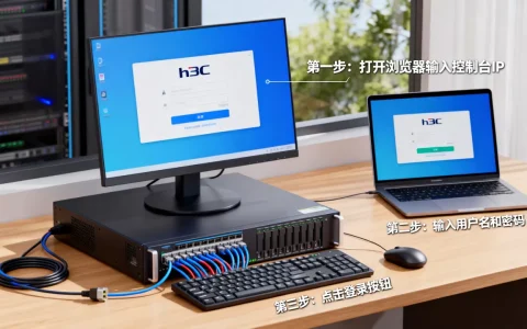 h3c服务器控制台如何登录，登录步骤有哪些？