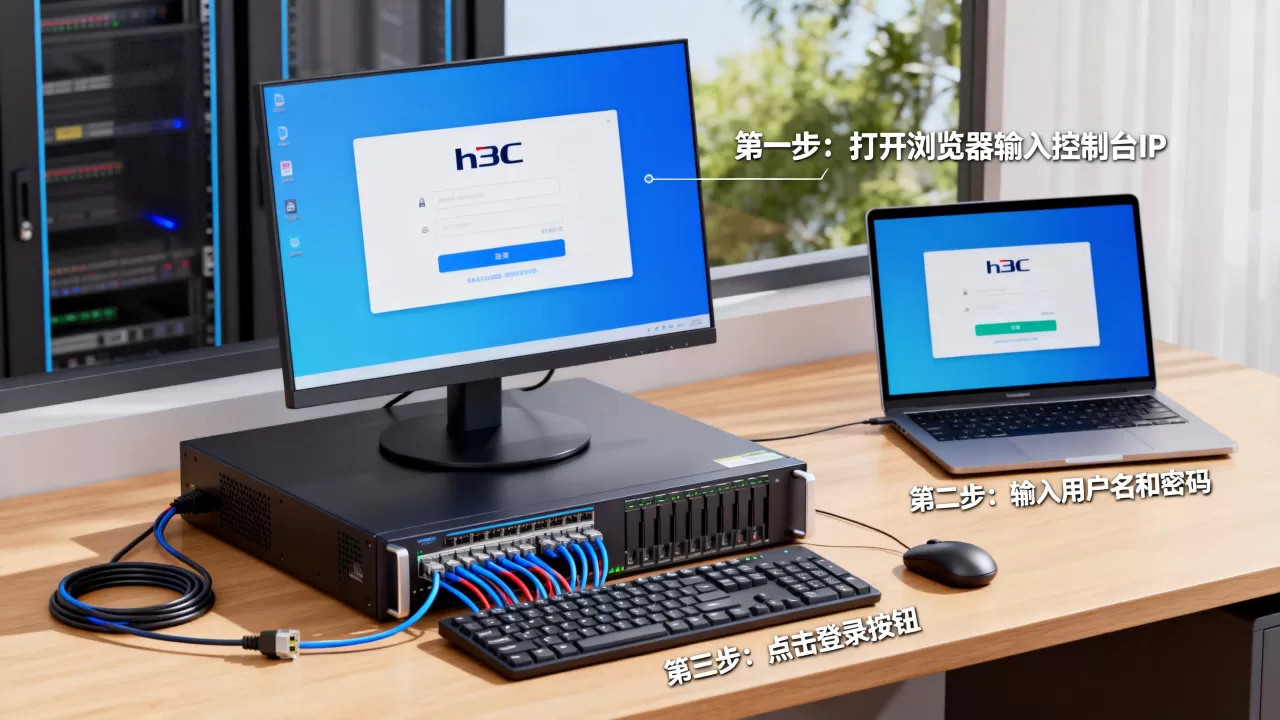 h3c服务器控制台如何登录,登录步骤有哪些? h3c服务器控制台如何登录,登录步骤有哪些?