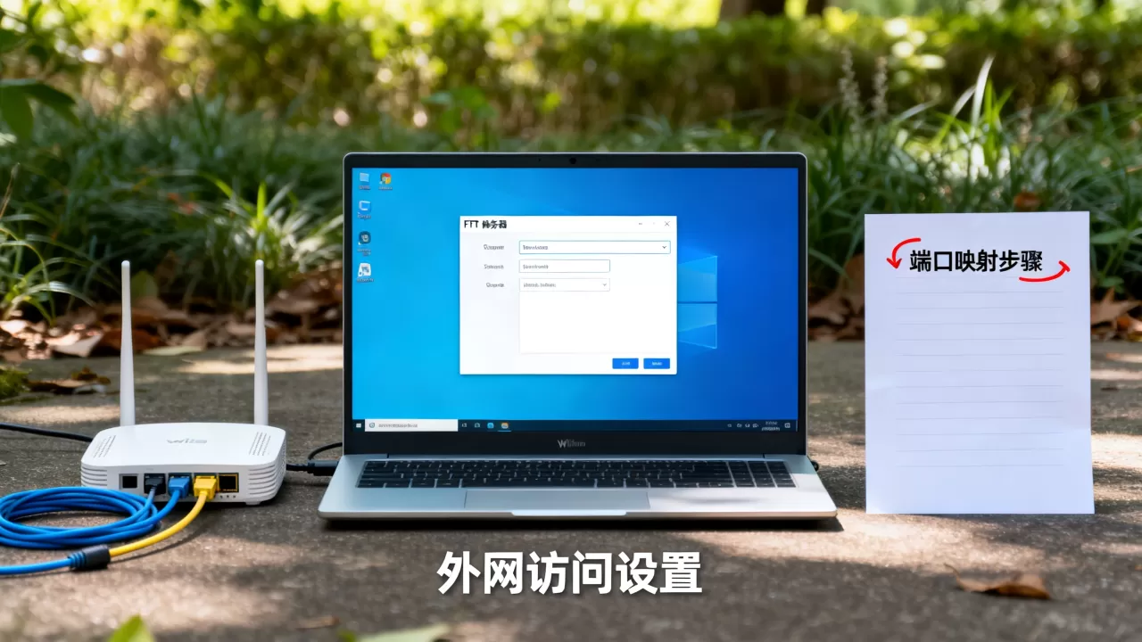 win10ftp服务器如何外网访问?,端口映射怎么做? win10ftp服务器如何外网访问?,端口映射怎么做?